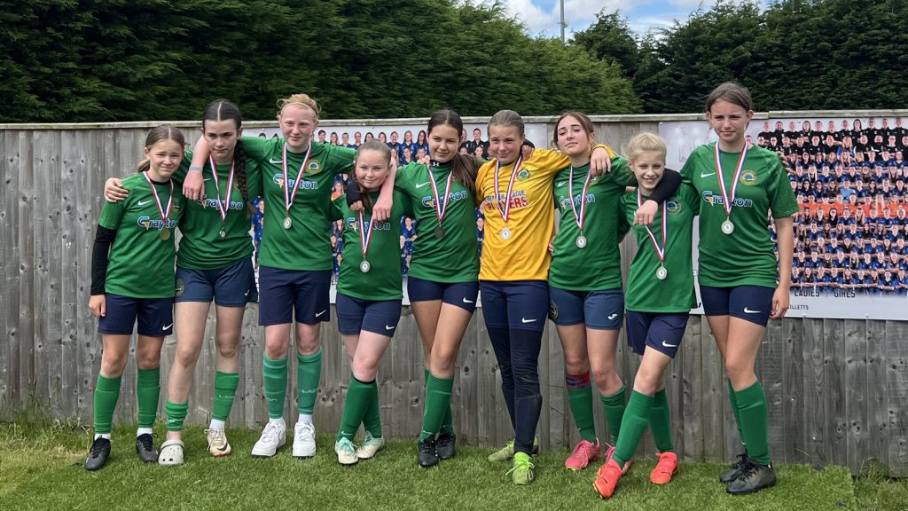 Dale PArk Belles U13s Football Team 2024